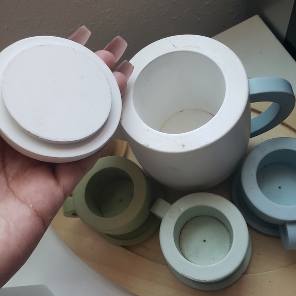 hearth and hand wooden tea set